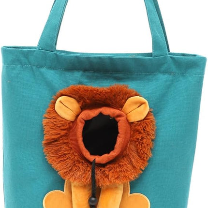 PETTOM Cat Pet Carrier Canvas Pet Carrier for Walking Chihuahua Bichons Pomeranian Sky blue