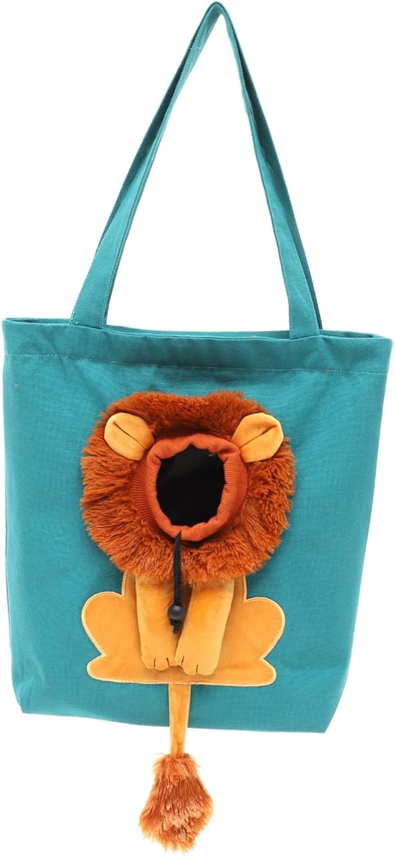 PETTOM Cat Pet Carrier Canvas Pet Carrier for Walking Chihuahua Bichons Pomeranian Sky blue
