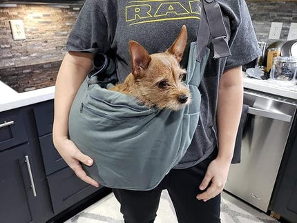 PETTOM Cat PETTOM Adjustable Dog Sling Carrier Lightweight And Hands Free Pet Travel Bag