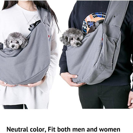 PETTOM Cat PETTOM Adjustable Dog Sling Carrier Lightweight And Hands Free Pet Travel Bag