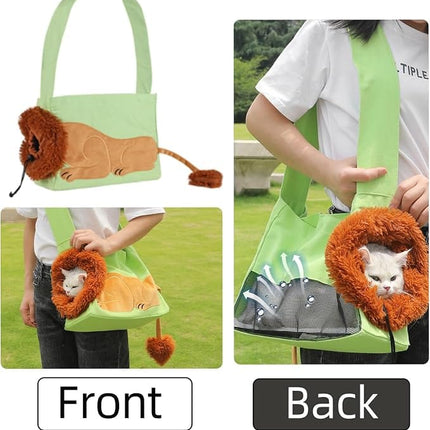 PETTOM Cat Soft Travel Pet Carrier for Cats and Small Dogs Size L