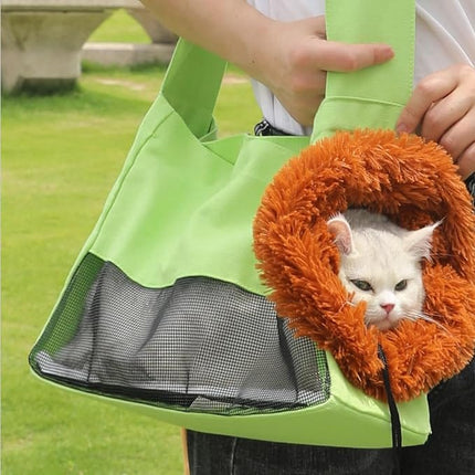 PETTOM Cat Soft Travel Pet Carrier for Cats and Small Dogs Size L