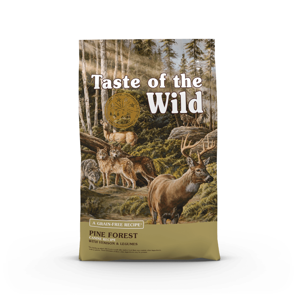 Taste of the Wild Pine Forest Dry Dog Food with Venison and Legumes 12 kg