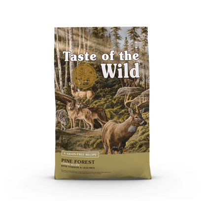 Taste of the Wild Pine Forest Dry Dog Food with Venison and Legumes 12 kg