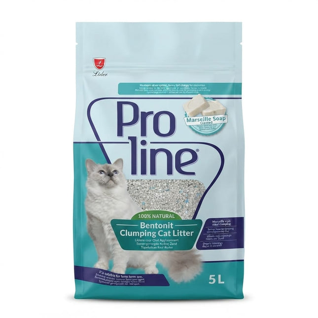 Pro Line Cat Pro Line Bentonite Clumping Cat Litter Marseille Soap 5L