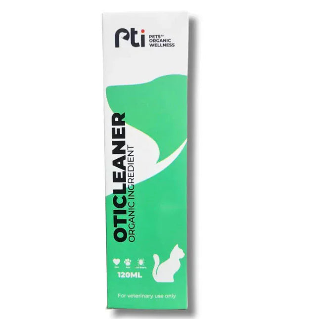 PTI Dog and cat PTI Oticleaner 120ml – Ear Cleaning Solution for Cats & Dogs