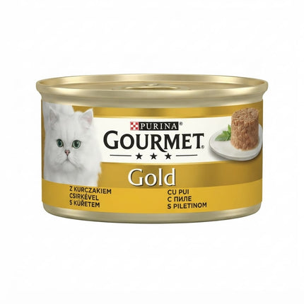Purina Cat Purina Gourmet Gold Adult Wet Cat Food Chicken Flavor 85g