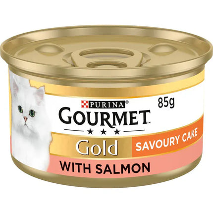 Purina Cat Purina Gourmet Gold  Pâté wih Salmon for cats 85g