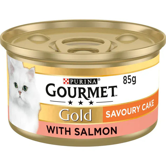 Purina Cat Purina Gourmet Gold  Pâté wih Salmon for cats 85g
