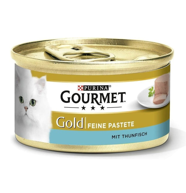 Purina Cat Purina Gourmet Gold Pate wih tuna for cats 85g