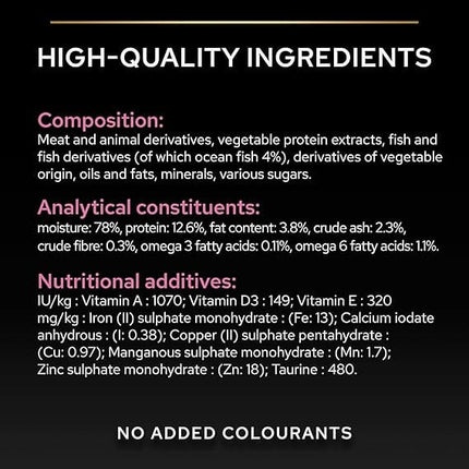 Purina Cat Purina Pro Plan Delicate Wet Cat Food with Oceanfish Grilled in Grav 85g