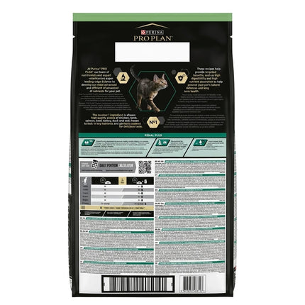 Purina Cat Purina Pro Plan Sterilised Adult Cat Food Renal Plus Turkey Flavor 1+ Years 10 kg