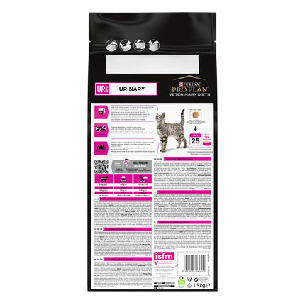 Purina Cat Purina Pro Plan Veterinary Diets Urinary UR Dry Cat Food with Chicken 1.5 kg