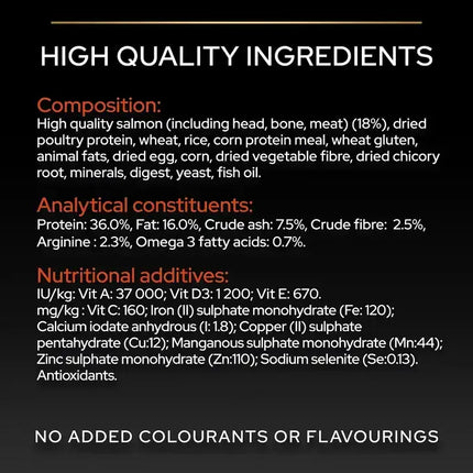 Purina Cat Purina Pro Plan Vital Functions Dry Food with Salmon for Adult Cats  1.5 kg