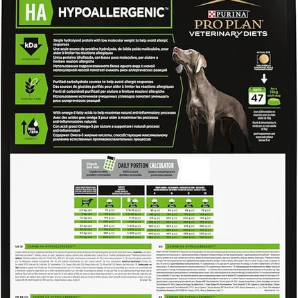 Purina Dog Purina PRO PLAN® Veterinary Diets HA Hypoallergenic 11 KG