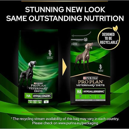 Purina Dog Purina Pro Plan Veterinary Diets HA Hypoallergenic Dry Dog Food 3kg