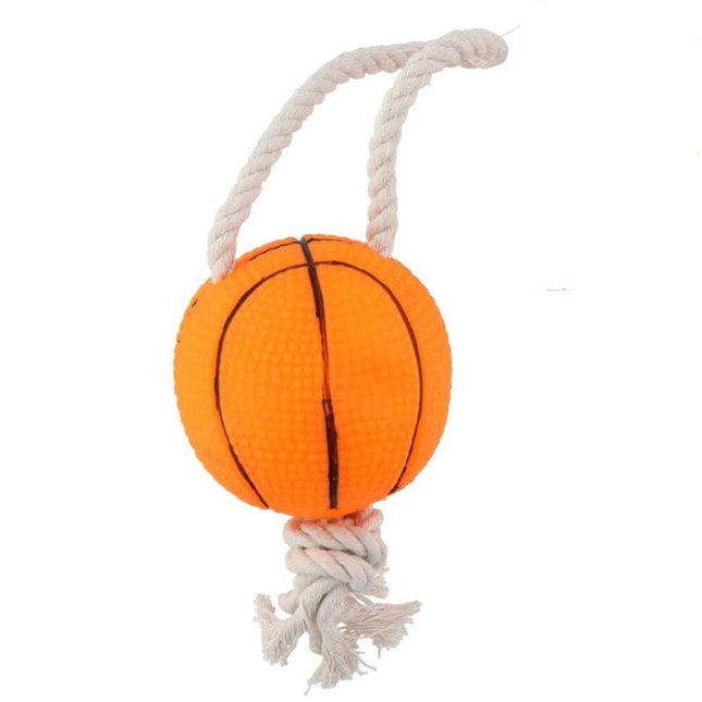 QasisPet Dog Qasispet Rope With oarang Basketball
