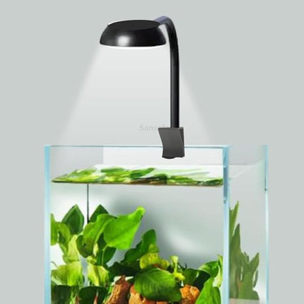 Quanlong Fish Quanlong LED Mini Fish Tank Clip Lamp 360° Flexible 5W