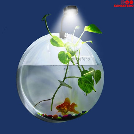 Quanlong Fish Quanlong LED Mini Fish Tank Clip Lamp 360° Flexible 5W