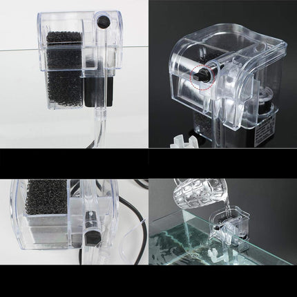 Quanlong Fish Quanlong QL-400 Submersible Aquarium Water Pump 2.5W – 250L/H Small Fish Tank Fountain Pump