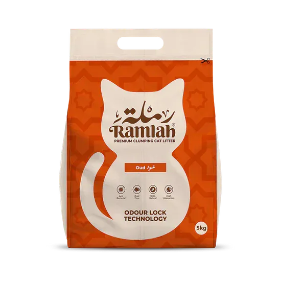 Ramlah Cat Ramlah Clumping Cat Litter Oud 5kg