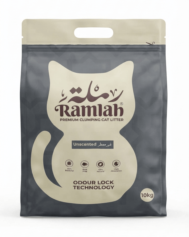 Ramlah Cat Ramlah premium clumping Unscented 10 Kg