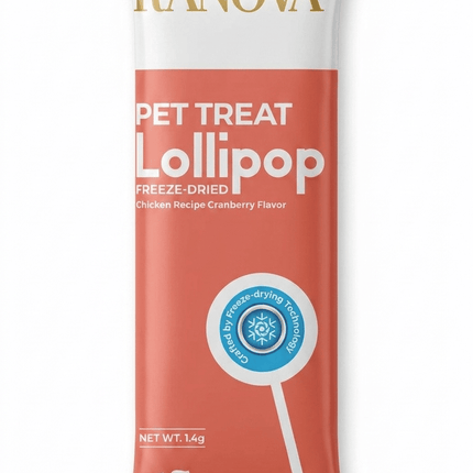 RANOVA Cat RANOVA Freeze Dried Chicken And Cranberry Cat Treat Lollipop 1.4g