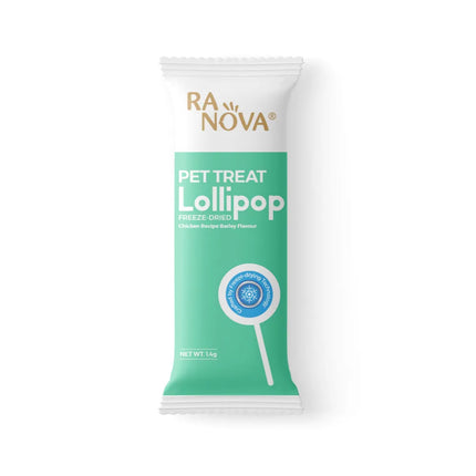 RANOVA Cat Ranova Lollipop Chicken and Barley 1.4 g Freeze Dried Treat for Cats