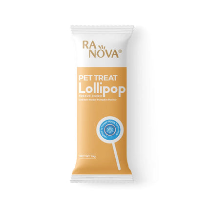RANOVA Cat Ranova Lollipop Chicken and Pumpkin 1.4 g Freeze Dried Treat for Cats