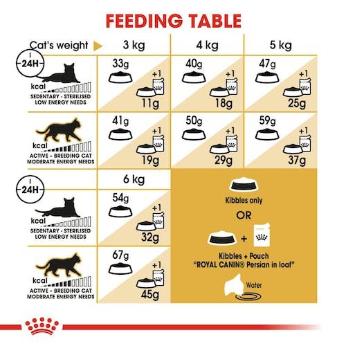 طعام جاف رويال كانين بيرسيان للكلاب البالغة 4 كجم