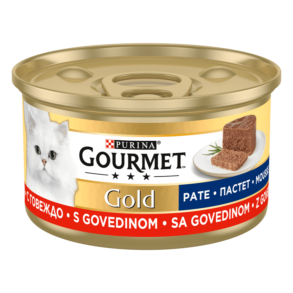 Gourmet Gold Double Flavor with Minced Beef 85gr