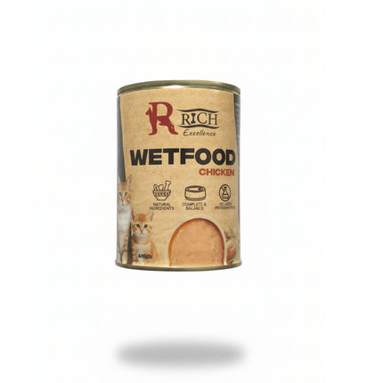Rich Cat Rich excellence wet food cat flavor chicken 400 gm