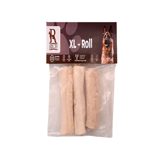 Rich Dog Rich Calcium Xl Roll Dog Treats 3 Bones
