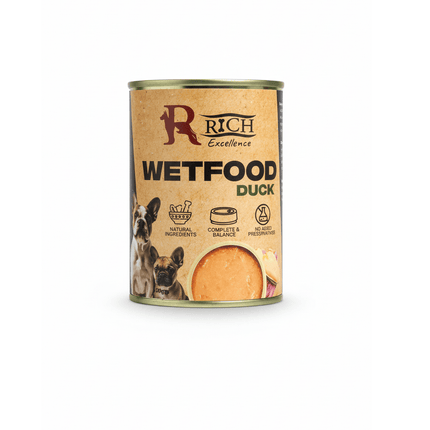 Rich Dog Rich excellence wet food dog flavor duck 400 g