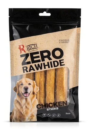 Rich Dog Rich treats zero rawhide with chicken 4 pcs