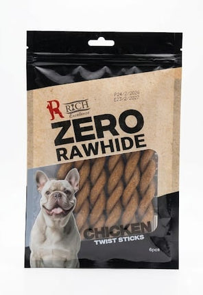 Rich Dog Rich treats zero rawhide with chicken 6 pcs