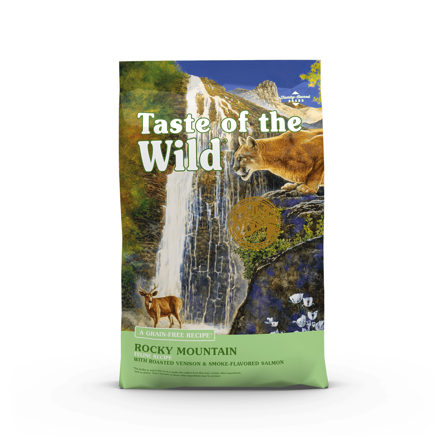 Taste of the Wild Rocky Mountain Dry Cat Food with Roasted Venison and Smoked Salmon 2 kg