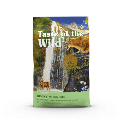 Taste of the Wild Rocky Mountain Dry Cat Food with Roasted Venison and Smoked Salmon 2 kg