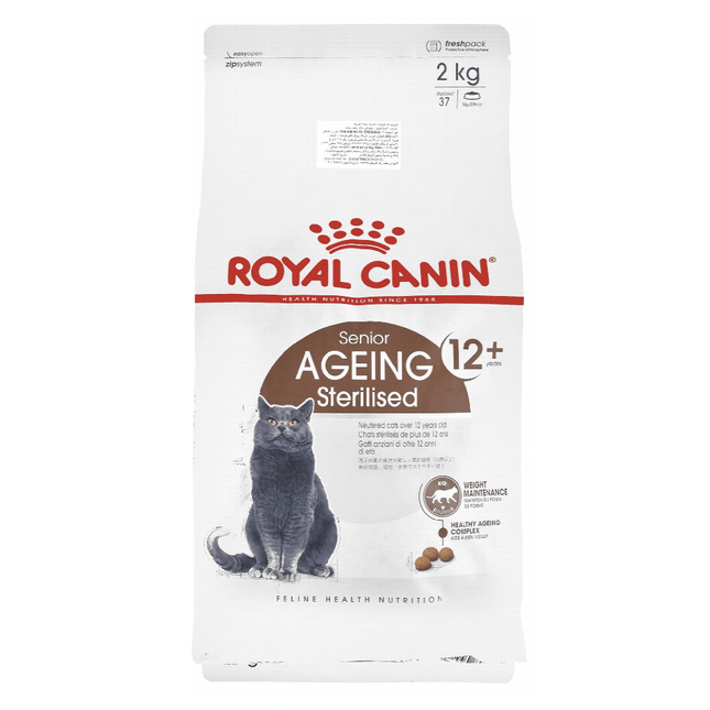 Royal Canin Cat Royal Canin Ageing Support Dry Food for Sterilised Senior Cats 12+ Years 2 kg