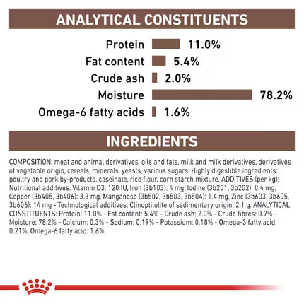 Royal Canin Cat Royal Canin Gastrointestinal Wet Food Mousse for Kittens 195 gr