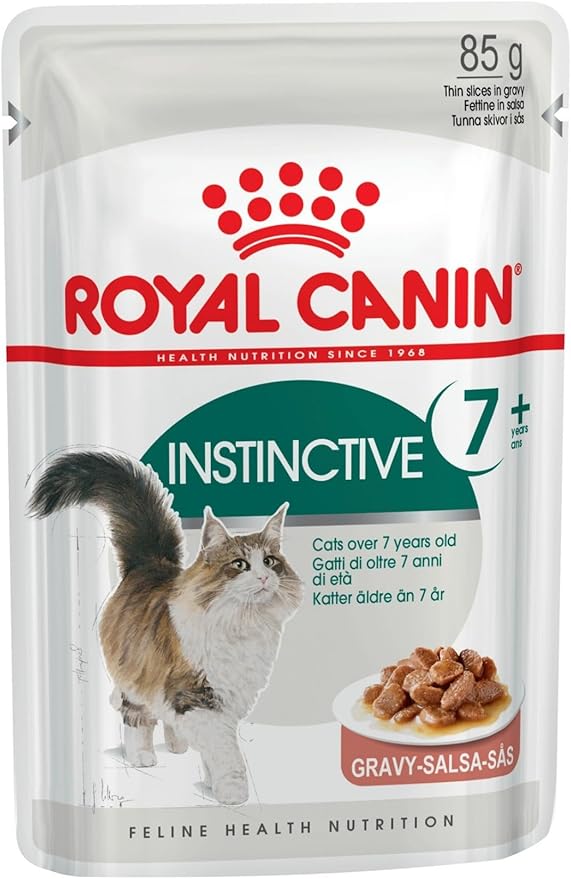 Royal Canin Cat Royal Canin INSTINCTIVE+7 In Gravy 85 gm