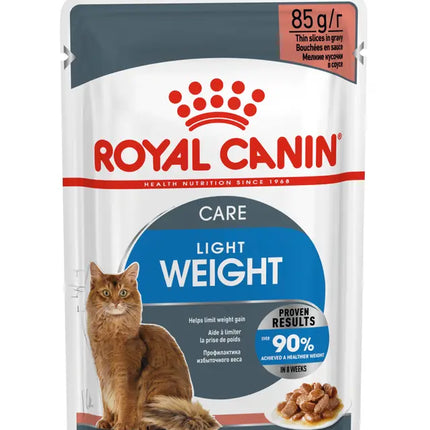 Royal Canin Cat Royal Canin Light Weight Wet Food Slices in Gravy for Adult Cats 85 gr