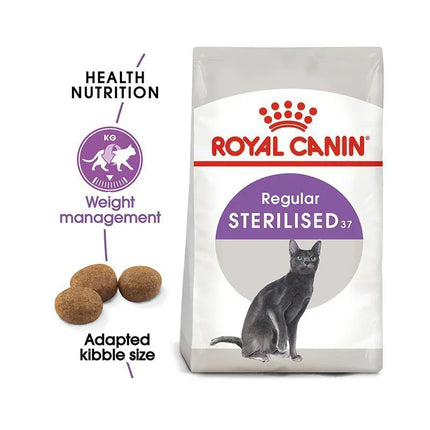Royal Canin Cat Royal Canin Regular Dry Food for Sterilized Adult Cats 1-10 Years 2 kg