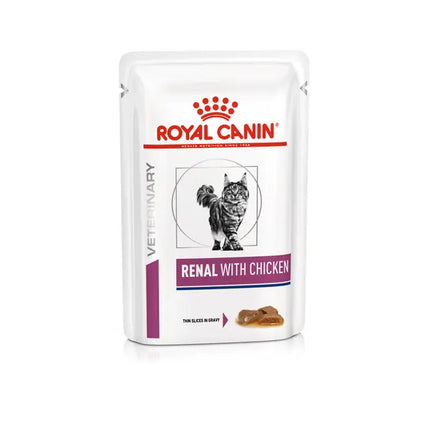 Royal Canin Cat Royal Canin Renal Wet Cat Food Thin Slices with Chicken in Gravy 85 gr