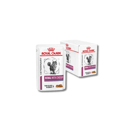 Royal Canin Cat Royal Canin Renal Wet Cat Food Thin Slices with Chicken in Gravy 85 gr
