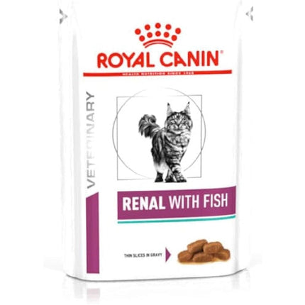 Royal Canin Cat Royal Canin Renal Wet Cat Food Thin Slices with Fish in Gravy 85 gr
