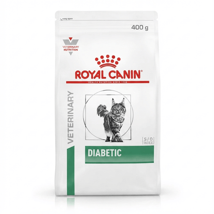 Royal Canin Cat Royal Canin Veterinary Diet Diabetic Dry Cat Food 400g