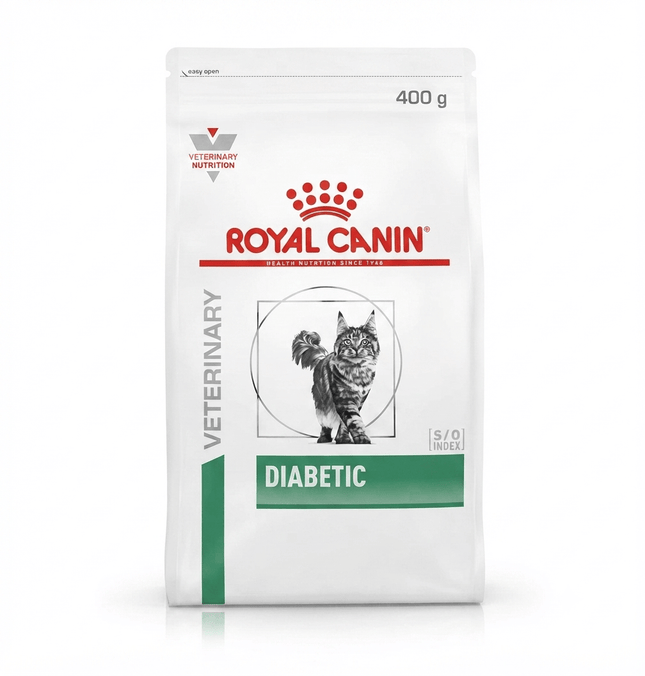 Royal Canin Cat Royal Canin Veterinary Diet Diabetic Dry Cat Food 400g