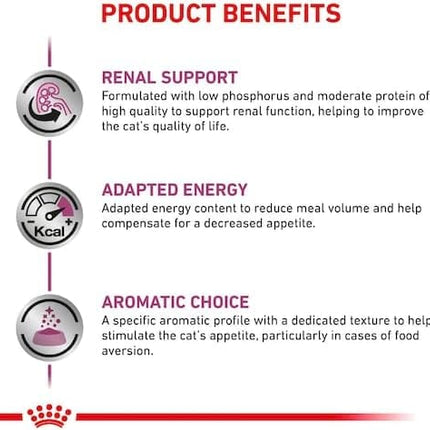 Royal Canin Cat Royal Canin Veterinary Diet Renal with Chicken Thin Slices in Gravy 85g