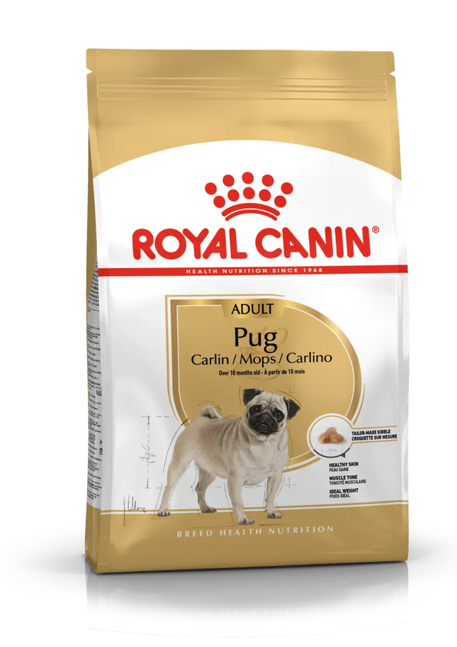 Royal Canin Dog Royal Canin Dry Food for Adult Pugs 10+ Months 1.5 kg